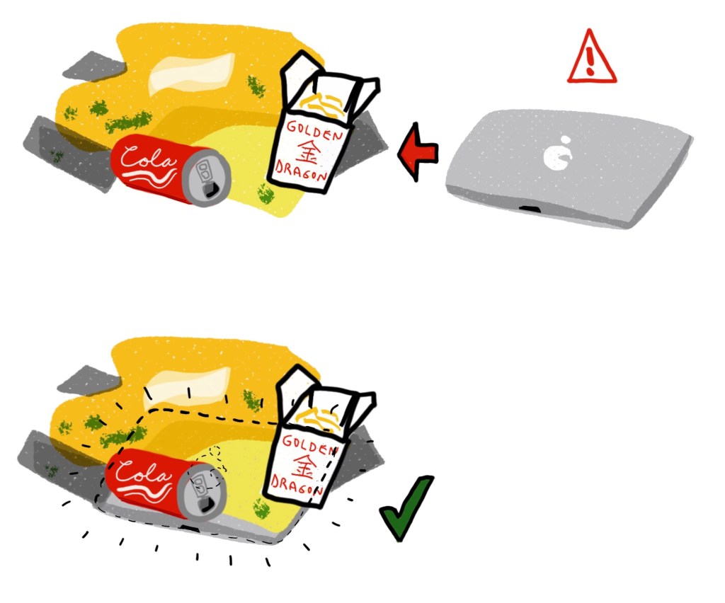 Never worry about someone breaking into the un-secured space of your hatchback vehicle again thanks to “fake trash,” the amazing new invention that covers your valuables with a layer of trash that deters car break-ins. Hide your valuables in plain sight!