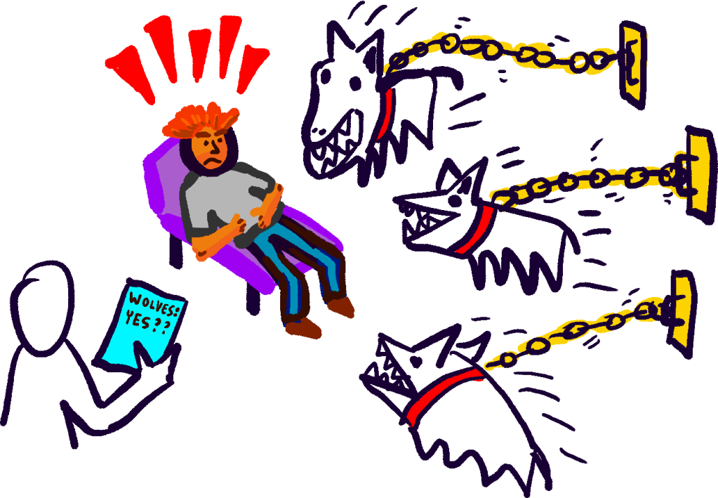 Wolf Therapy: the new high-intensity technique for conquering negative emotions and maladaptive&nbsp;thoughts!