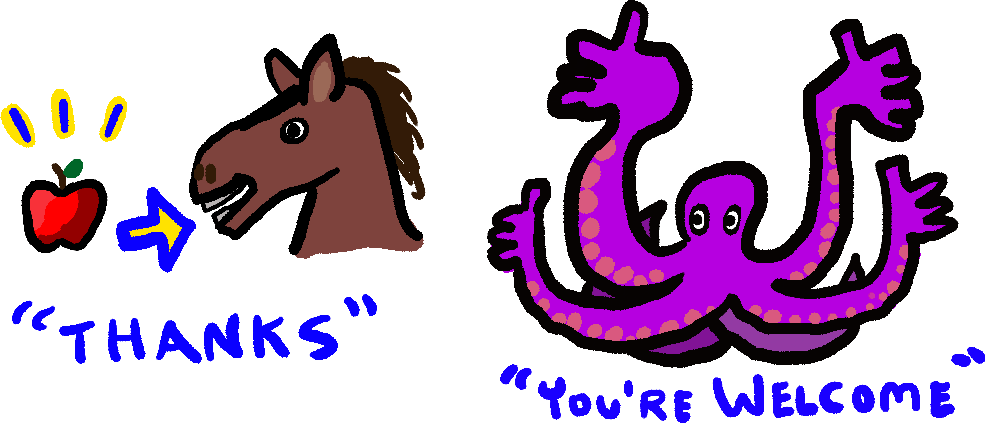 Why is there no emoji specifically for “Thanks” or “You’re Welcome,”&nbsp;anyway?