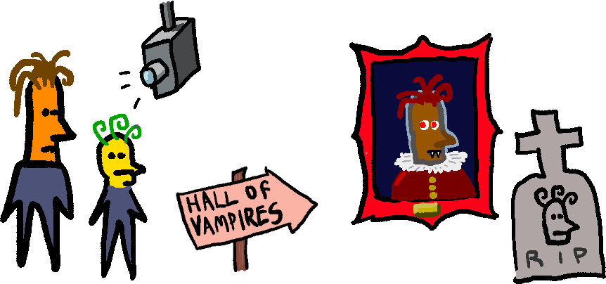 Haunted House + AI image generation = potential for a marginally more spooky experience?? Prepare for terror.